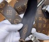 Женская кожаная сумка Louis Vuitton коричневая 30х21х7 2025