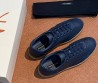 Мужские кожаные кеды Dolce & Gabbana синие 2025