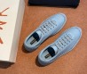 Мужские кожаные кеды Dolce & Gabbana голубые 2025