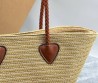 Женская комбинированная сумка Miu Miu бежевая 40х25х17 2025