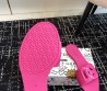 Женские резиновые шлепанцы Dolce & Gabbana розовые 2025