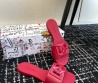 Женские резиновые шлепанцы Dolce & Gabbana темно-розовые 2025