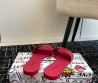 Женские резиновые шлепанцы Dolce & Gabbana темно-розовые 2025