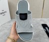 Мужские текстильные шлепанцы Berluti серые 2025