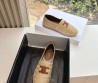 Женские плетеные эспадрильи Celine бежевые 2025