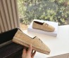 Женские плетеные эспадрильи Celine бежевые 2025