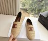 Женские плетеные эспадрильи Celine бежевые 2025