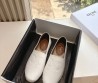 Женские кожаные эспадрильи Celine белые 2025