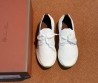 Женские текстильные кроссовки Loro Piana белые 2025