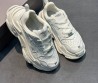 Женские кожаные кроссовки Balenciaga белые 2025