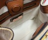 Женская текстильная сумка Valentino бежевая с вишнями 22х19х11 2025
