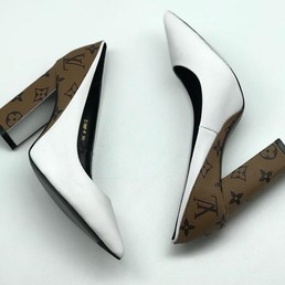 Женские туфли Louis Vuitton Matchmake белые