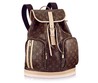 Мужской кожаный рюкзак Louis Vuitton Bosphore Brown