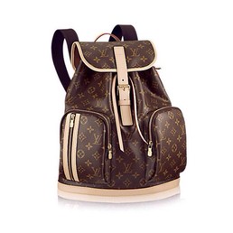 Мужской кожаный рюкзак Louis Vuitton Bosphore Brown