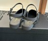 Женские текстильные босоножки Chanel Goatskin Grosgrain черные 2025