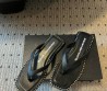 Женские кожаные шлепанцы Alexander Wang черные 2025