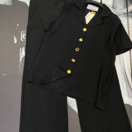 Женский костюм Schiaparelli черный 2025