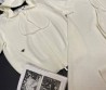 Женский костюм Christian Dior из тенселя белый 2025