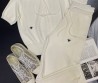 Женский костюм Christian Dior из тенселя белый 2025