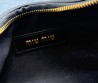 Женская кожаная сумка Miu Miu черная 27х16 2025
