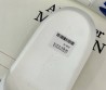 Мужские резиновые шлепанцы Alexander McQueen белые 2025