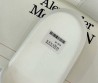 Мужские резиновые шлепанцы Alexander McQueen белые 2025