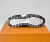 Мужские кожаные кроссовки Louis Vuitton Run Away черные с белым 2025