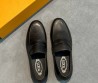 Мужские кожаные лоферы Tod's черные 2025