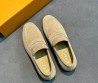 Мужские замшевые лоферы Tod's бежевые 2025