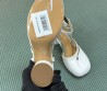 Женские кожаные туфли Maison Margiela белые 2025