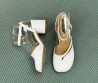 Женские кожаные туфли Maison Margiela белые 2025