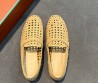 Женские плетеные лоферы Loro Piana Leon бежевые 2025