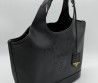 Женская кожаная сумка Prada 34х23х16 черная 2025