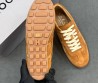 Женские замшевые кроссовки Hogan коричневые 2025