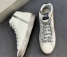 Женские высокие кожаные кеды Golden Goose Mid Star LTD белые 2025