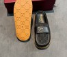 Женские комбинированные мюли Gucci черные 2025