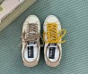 Женские кожаные кроссовки Golden Goose True Star белые 2025