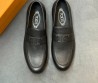 Мужские кожаные лоферы Tod's черные с пряжкой 2025