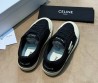 Женские текстильные кеды Celine черные с резиновым носом 2025