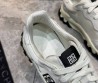 Мужские комбинированные кроссовки Givenchy белые с серым 2025