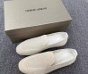 Мужские текстильные лоферы Giorgio Armani белые 2025