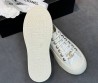 Женские кожаные кеды Chanel белые 2025