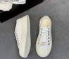 Женские кожаные кеды Chanel белые 2025