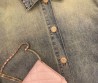 Джинсовая куртка Chanel синяя 2025