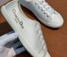 Женские атласные кеды Christian Dior Lucky белые 2025