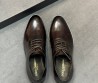 Мужские кожаные туфли Dolce & Gabbana Altavilla коричневые 2025