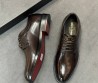 Мужские кожаные туфли Dolce & Gabbana Altavilla коричневые 2025