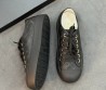 Женские кожаные кеды Chanel черные 2025