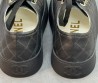 Женские кожаные кеды Chanel черные 2025