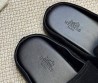 Мужские замшевые мюли Hermes Likely черные 2025